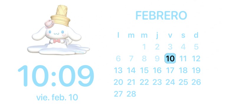Cinnamoroll widget