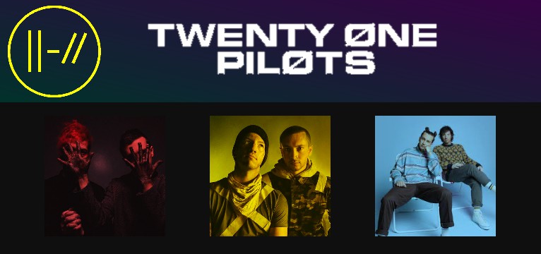 twenty one pilots blurryface, trench and scaled and icy