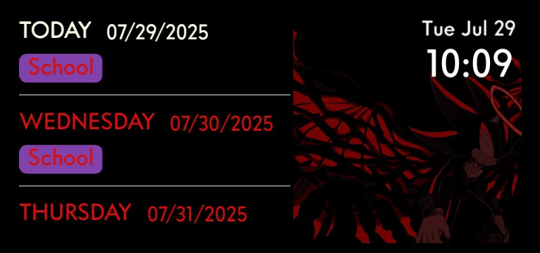 Shadow the hedgehog agenda