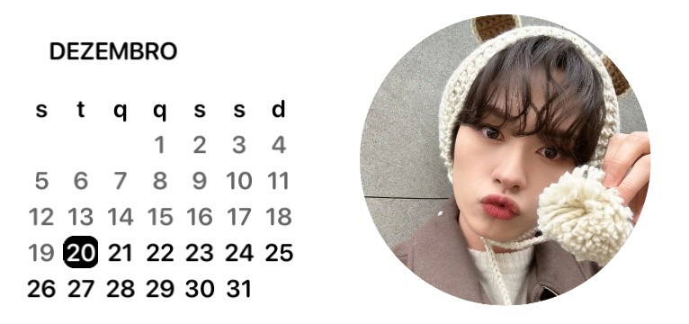 kpop calendario