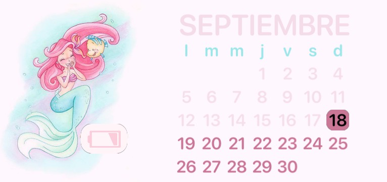 calendario Ariel AND flounder 