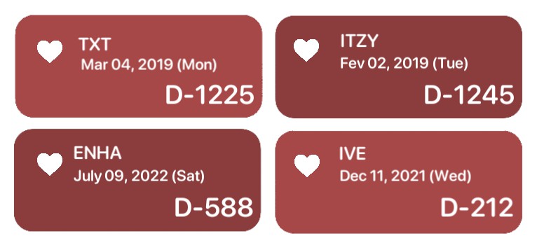 thedaybefore widget ios red Copy