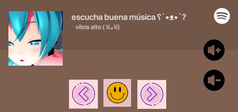 cute miku spotify uwu