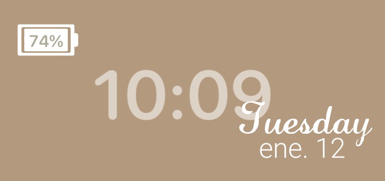  clock brown 