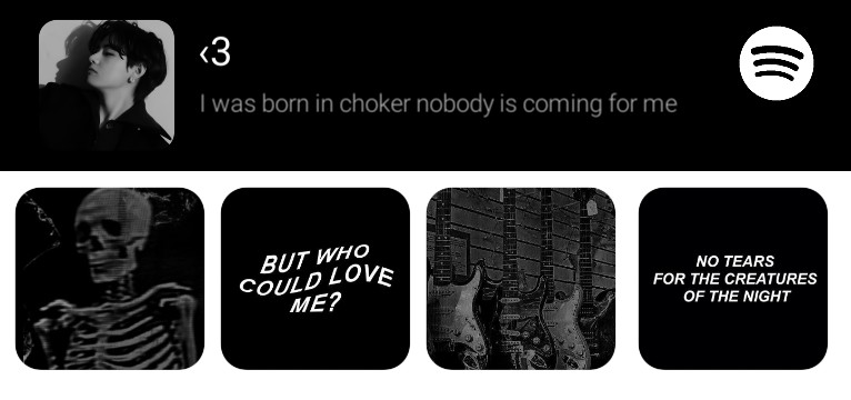 Spotify widget V