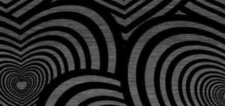 Black Spiral Hearts