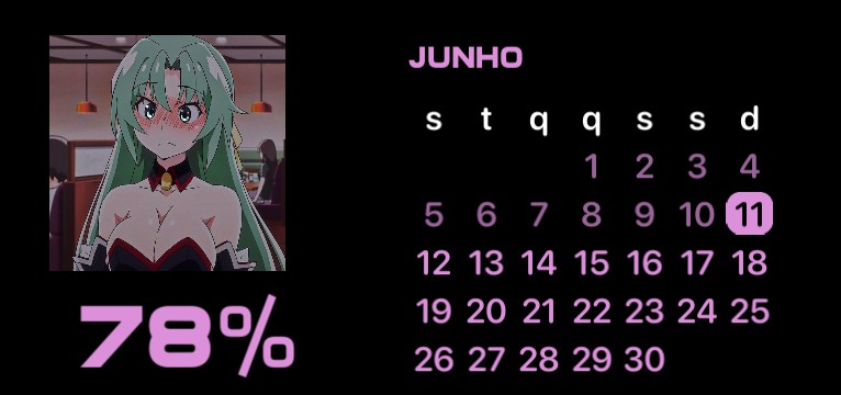 anime widget