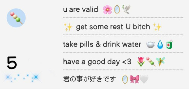 blue reminder