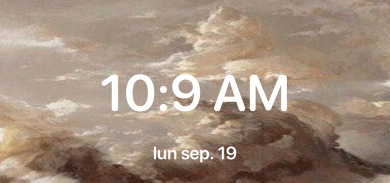 time widget