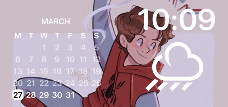 Peter Parker Calendar