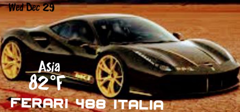FERARI 488 ITALIA