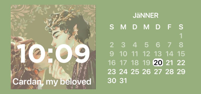 calendar Cardan and Jude