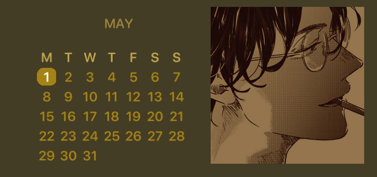 anime calendar 