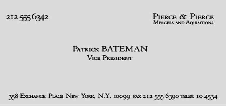 American Psycho 