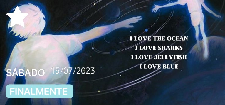 blue i love 
