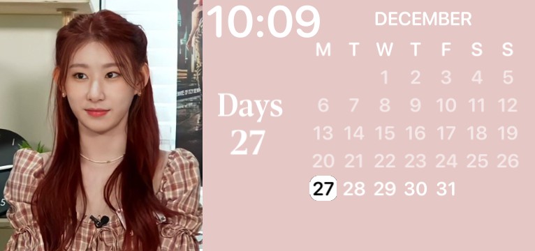 Chaeryeong Countdown+calendar+time
