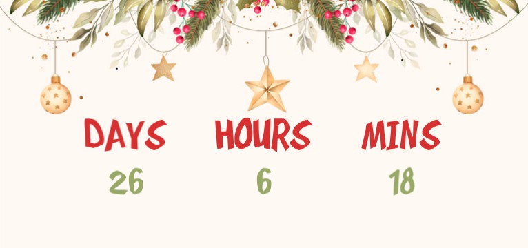 Countdown to christmas