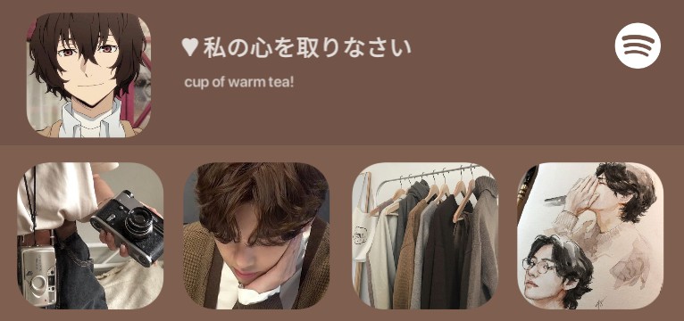 taehyung Spotify Copy