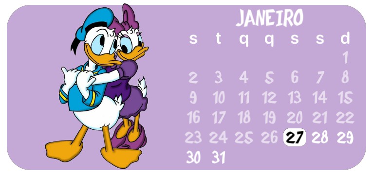 Calendario Disney