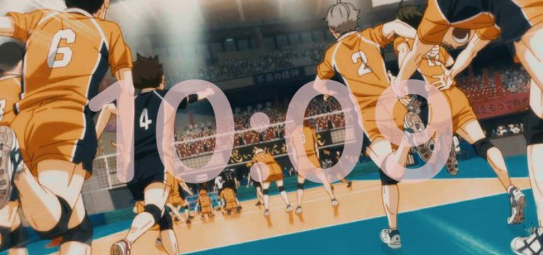 Haikyuu anime
