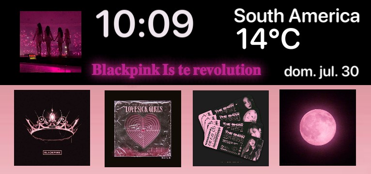 Blackpink widget 