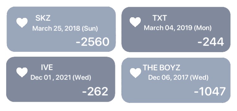 thedaybefore ios kpop