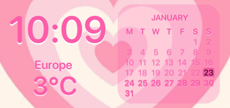 Heart Calendar