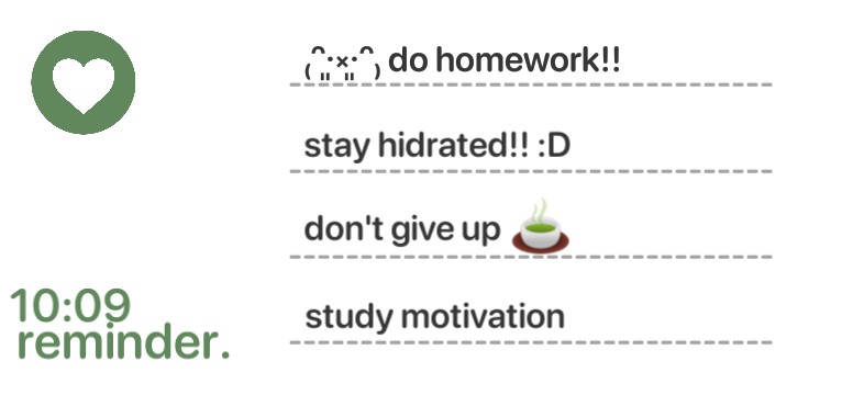 reminder light green Copy