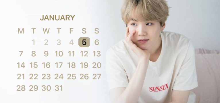 Agust D widget 24