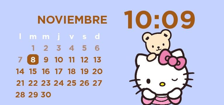 bear calendar  Copy