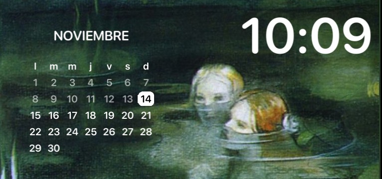widget clock