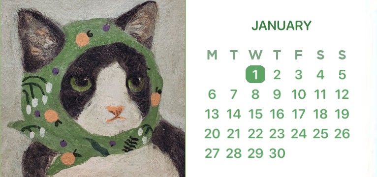 Green calendar Copy