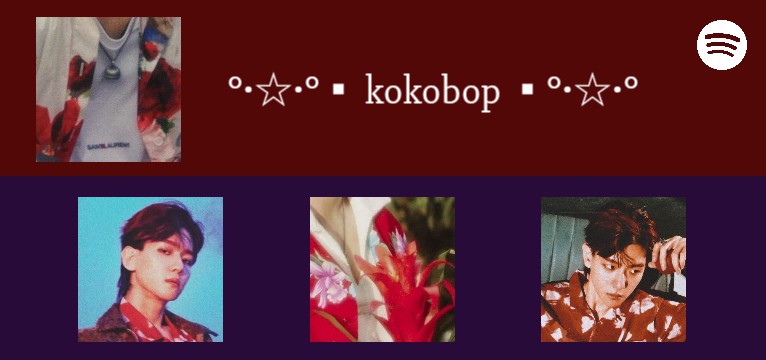 baekhyun purple red