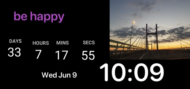 till my be day
