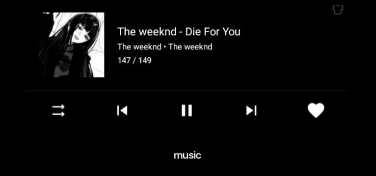 dark widget