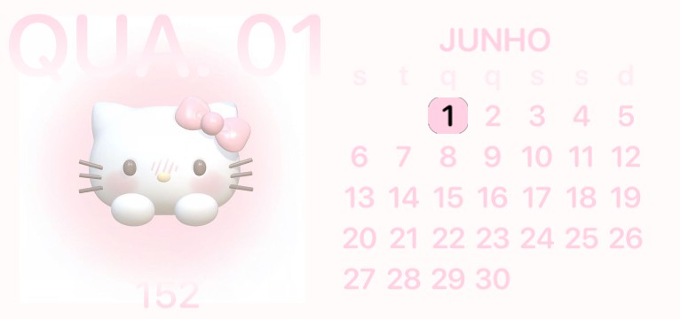 pink calendar 