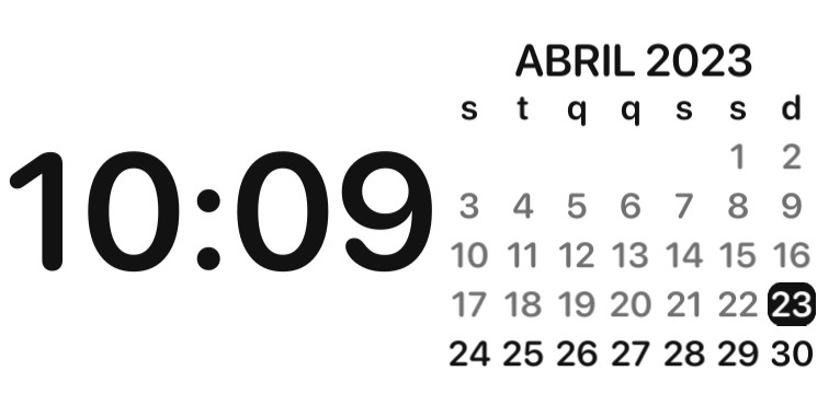 calendar black and white 