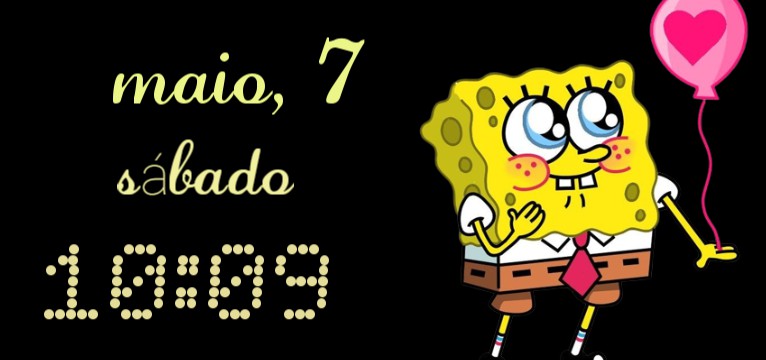 clock Bob esponja