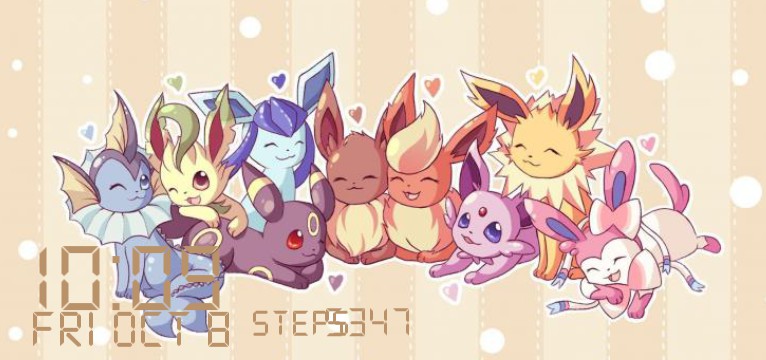 Eveelution widget 
