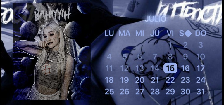 darkblue calendar