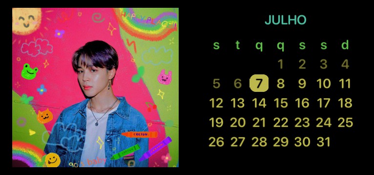 Jimin Calendar