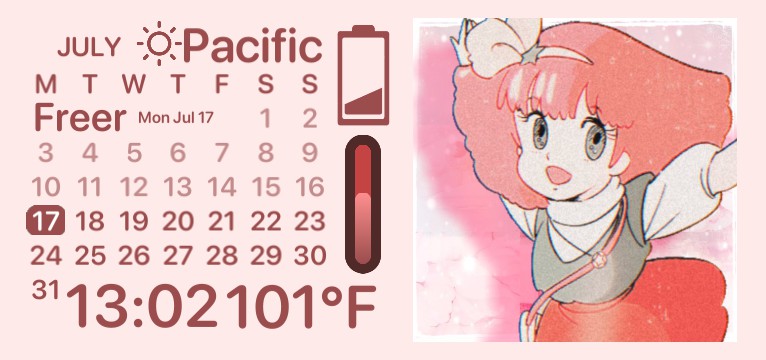  Minky Momo Widget