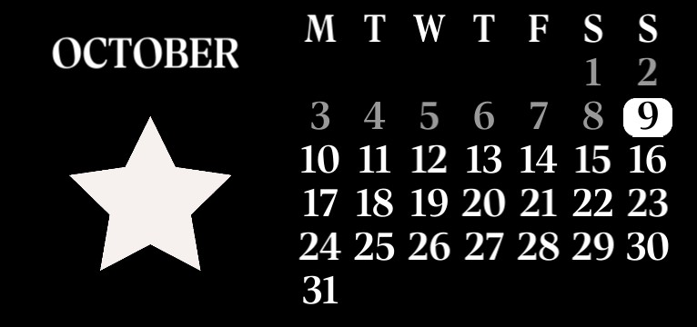 star calander medium