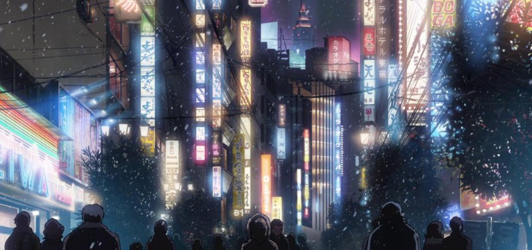anime cityscape