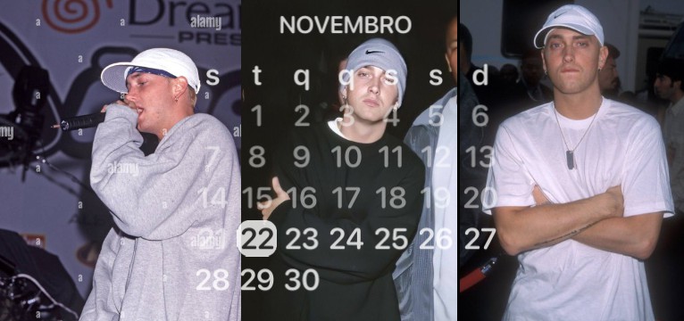Eminem Calendar 