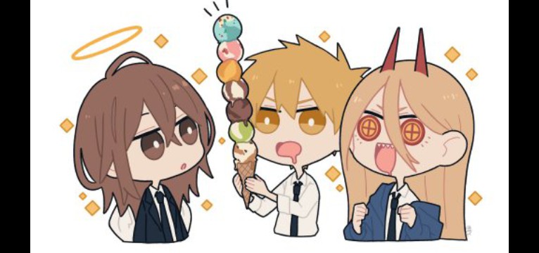Angel, Denji and Power