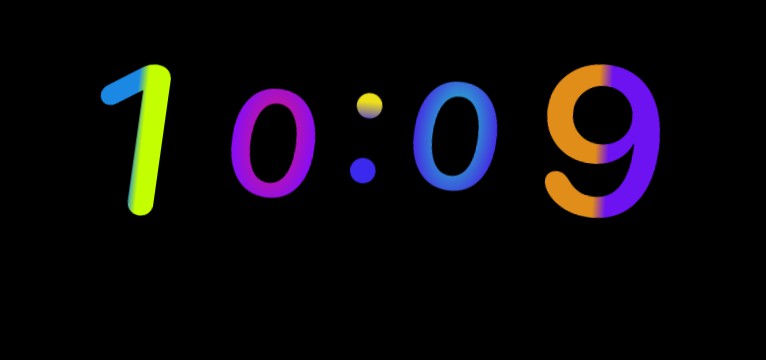 clock widget