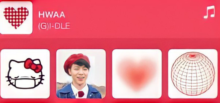 red widget made by me 