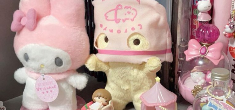 my melody x rilakkuma