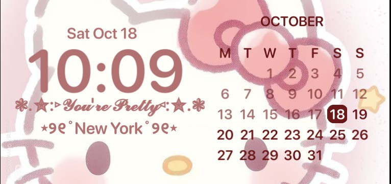 hellokitty clock